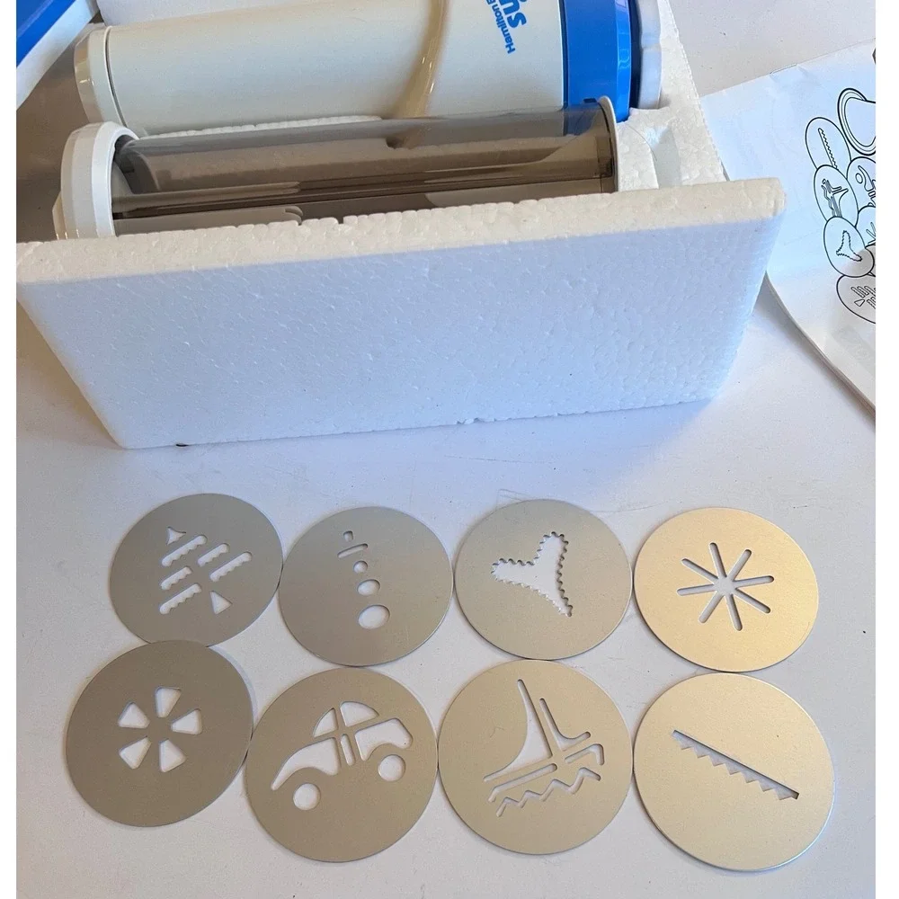Hamilton Beach Super Shooter Cordless Cookie Press Food Decorator Vtg 80000